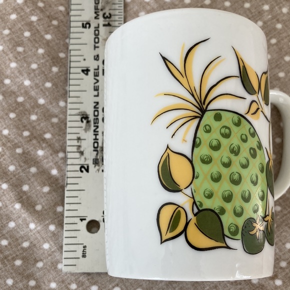 Creative Fine China Japanese Vintage Mugs Japan # 10 Cups Pineapple Strawberry - Picture 15 of 16